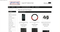 Desktop Screenshot of fleetoilandtrucksupply.com